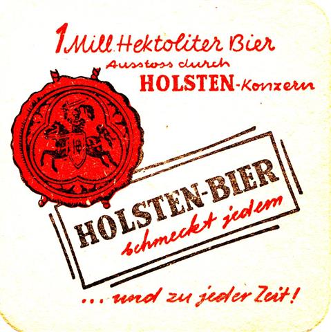 hamburg hh-hh holsten schmeckt 1 million 8a (quad185-jedem-schwarzrot)